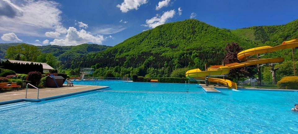 Ferienwohnung Bergspass Gaming Bagian luar foto