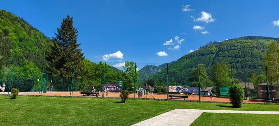 Ferienwohnung Bergspass Gaming Bagian luar foto